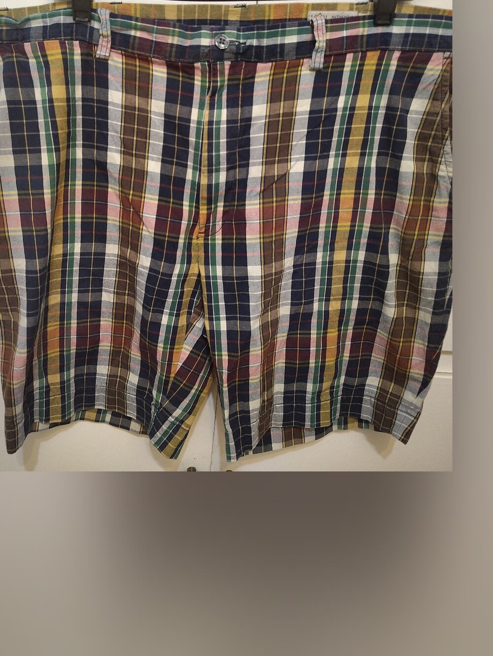 Vintage Polo Ralph Lauren India Madras Plaid Shorts Preppy